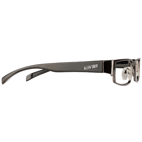 Allen Solly Mid Gunmetal Full Rim Rectangle left side Allen Solly Mid Gunmetal Full Rim Rectangle left side