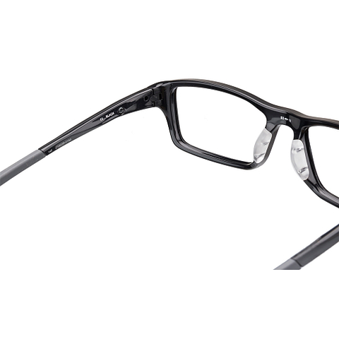 Oakley Black Full Rim Rectangle left side