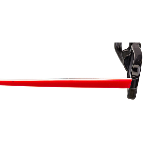 BRANDED Red Full Rim Rectangle right side