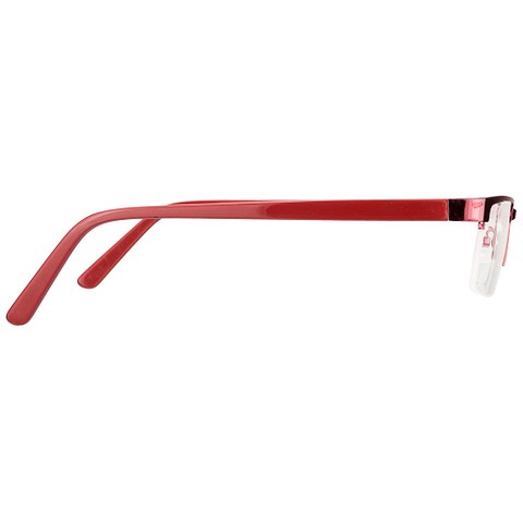 Vincent Chase Online Red Half Rim Rectangle left side