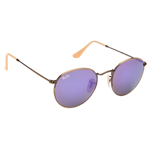 BRANDED Golden Brown Full Rim Round right side
