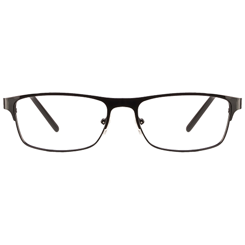 BRANDED Black Full Rim Rectangle right side