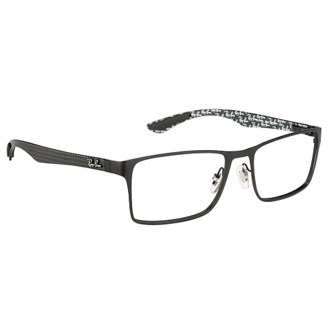 Ray-Ban Black Full Rim Rectangle left side Ray-Ban Black Full Rim Rectangle left side