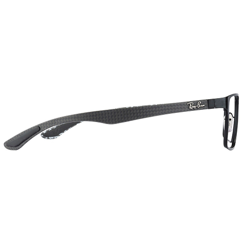 Ray-Ban Black Full Rim Rectangle right side Ray-Ban Black Full Rim Rectangle right side