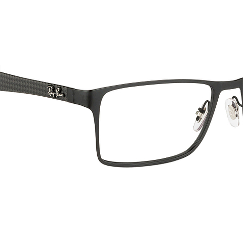 Ray-Ban Black Full Rim Rectangle left side Ray-Ban Black Full Rim Rectangle left side