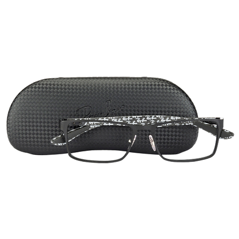 Ray-Ban Black Full Rim Rectangle left side Ray-Ban Black Full Rim Rectangle left side