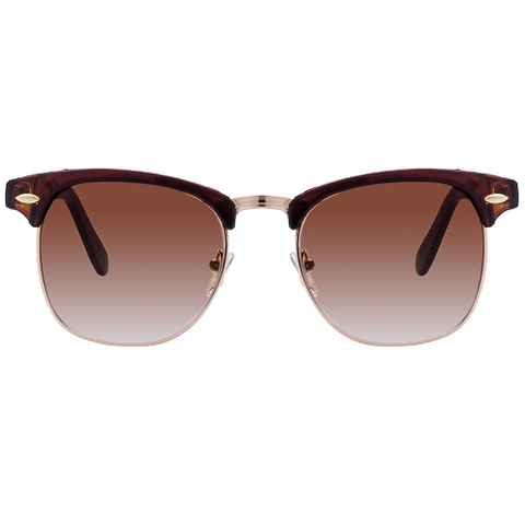 Polar Man Golden Brown Full Rim Square left side