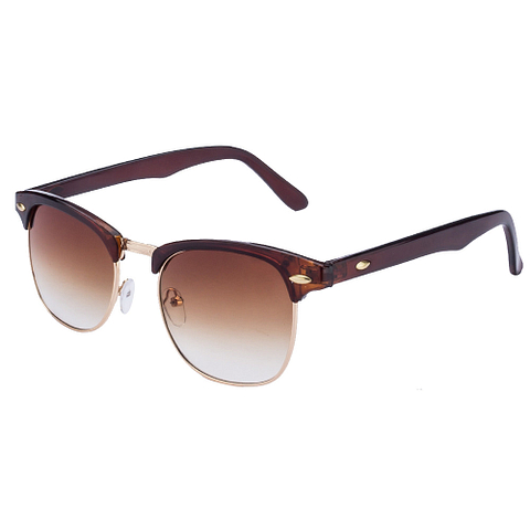 Polar Man Golden Brown Full Rim Square right side