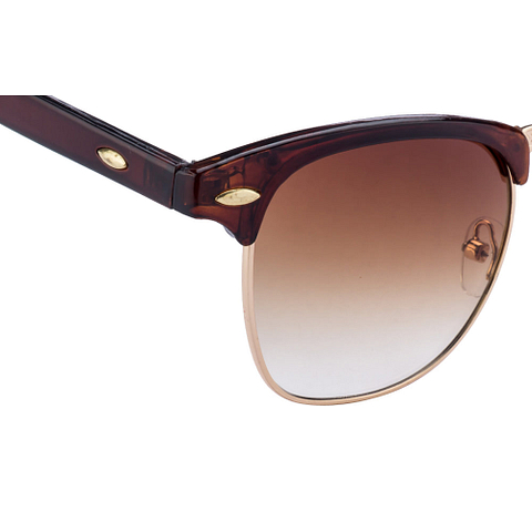 Polar Man Golden Brown Full Rim Square left side