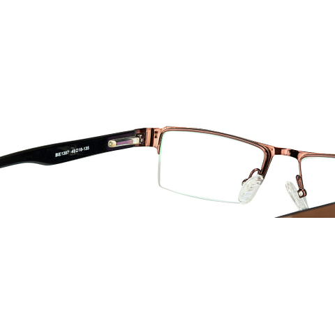 Lenskart Kids Glasses: Lenskart TOI Special: Half Rim Rectangle Kids  2-5 yrs  Lenskart TOI Special SIZE ZERO VC BE 1387 right side