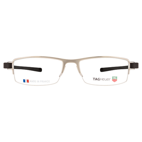 BRANDED Light Gray Half Rim Rectangle right side BRANDED Light Gray Half Rim Rectangle right side