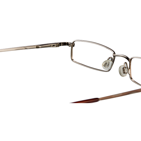 BRANDED Dark Brown Full Rim Rectangle left side BRANDED Dark Brown Full Rim Rectangle left side