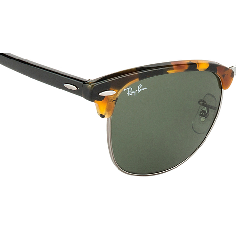Ray-Ban Black Full Rim Clubmaster left side