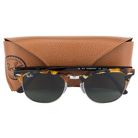 Ray-Ban Black Full Rim Clubmaster right side