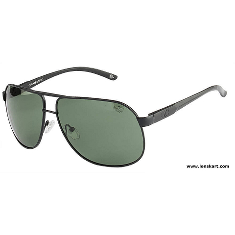 Buy Flying Machine DU FMS-003-004 Black Green Aviator Shape