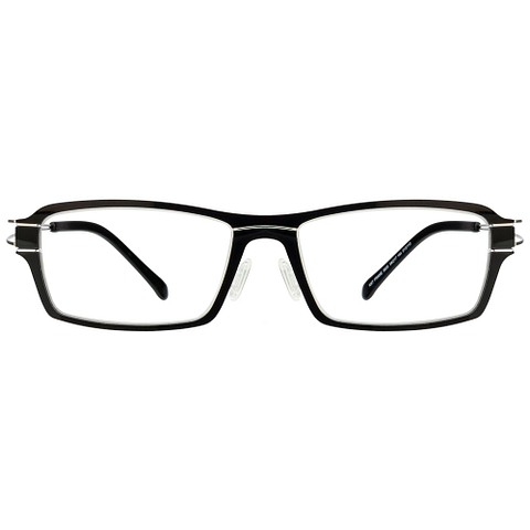 BRANDED Black Full Rim Rectangle left side BRANDED Black Full Rim Rectangle left side