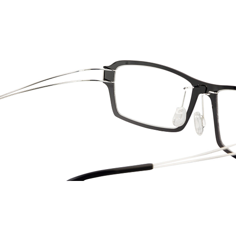 BRANDED Black Full Rim Rectangle right side BRANDED Black Full Rim Rectangle right side