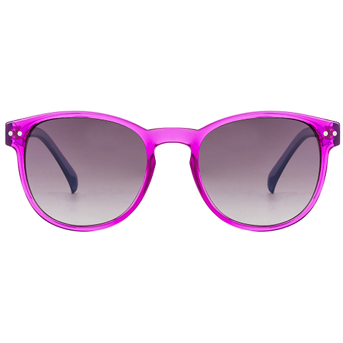 BRANDED Purple Full Rim Square left side