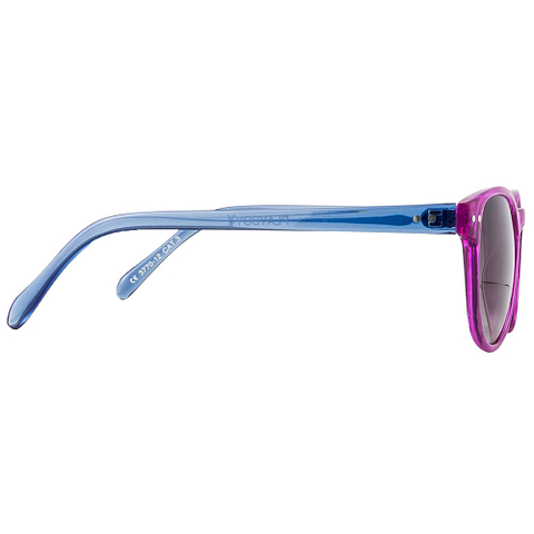 BRANDED Purple Full Rim Square left side