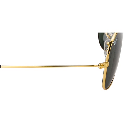 BRANDED Gold Full Rim Aviator right side