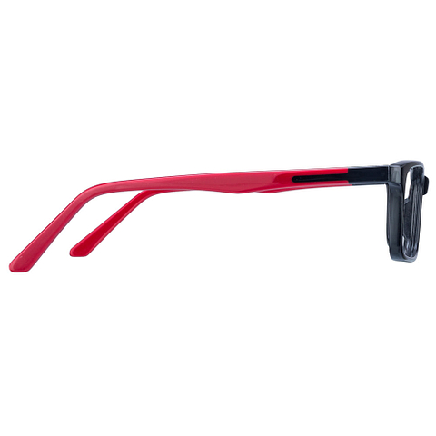 Vincent Chase Online Red Full Rim Rectangle left side