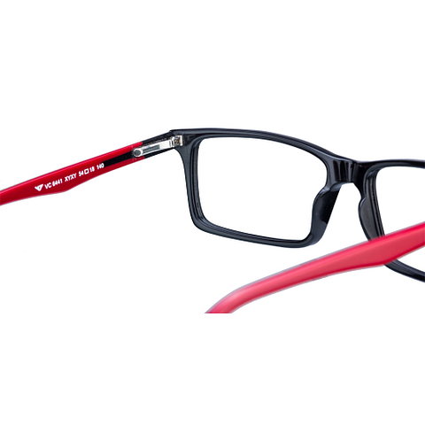 Vincent Chase Online Red Full Rim Rectangle left side