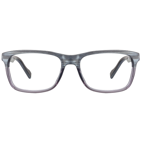 BRANDED Light Gray Full Rim Rectangle right side