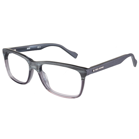 BRANDED Light Gray Full Rim Rectangle left side