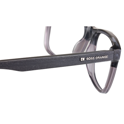 BRANDED Light Gray Full Rim Rectangle left side