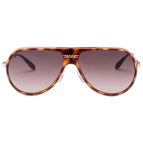 BRANDED Silver Full Rim Aviator left side