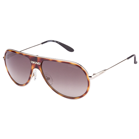 BRANDED Silver Full Rim Aviator right side