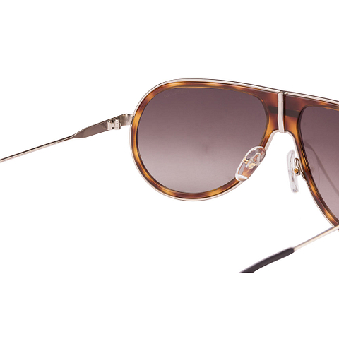 BRANDED Silver Full Rim Aviator right side