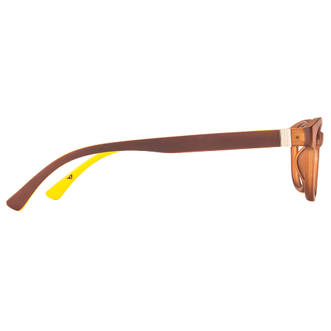 Lenskart Air Online Brown Transparent Full Rim Cat Eye right side