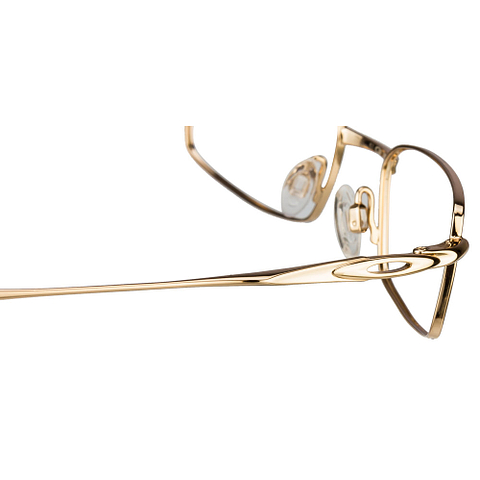 Oakley Gold Full Rim Rectangle right side Oakley Gold Full Rim Rectangle right side
