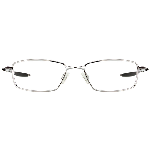 Oakley Mid Gunmetal Full Rim Rectangle left side Oakley Mid Gunmetal Full Rim Rectangle left side