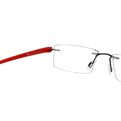 Lenskart Air Online Black Rimless Rectangle right side