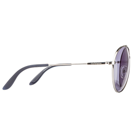 BRANDED Silver Full Rim Aviator left side
