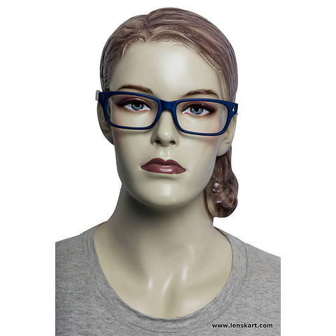 Vincent Chase Online Sky Blue Full Rim Square left side Vincent Chase Online Sky Blue Full Rim Square left side
