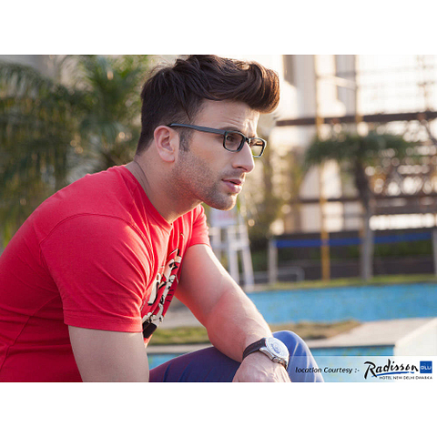 Vincent Chase Online Black Full Rim Rectangle left side
