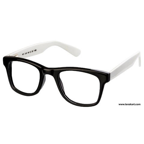 Buy Black White Full Rim Small Size-46 Vincent Chase VC 318