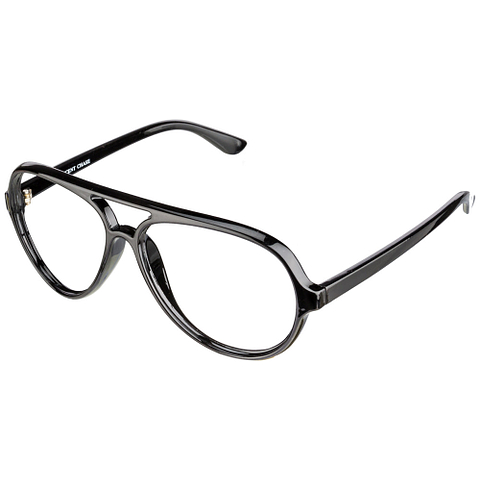 Buy Black Full Rim Aviator Shape Medium Size-56 Vincent Chase