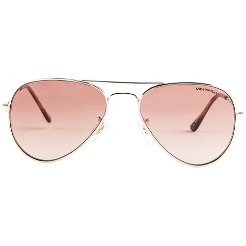BRANDED Gold Full Rim Aviator right side BRANDED Gold Full Rim Aviator right side