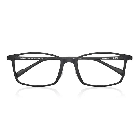 OWNDAYS | AIR MATTE BLACK Full Rim Rectangle right side