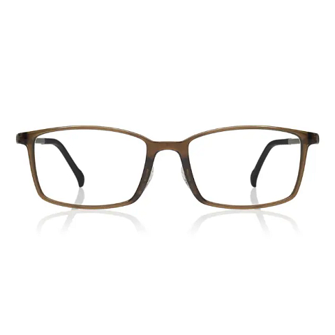 OWNDAYS | AIR Brown Full Rim Rectangle left side