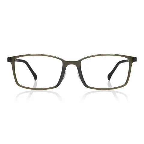OWNDAYS | AIR Khaki Full Rim Rectangle left side