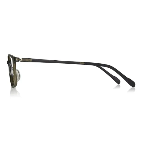 OWNDAYS | AIR Khaki Full Rim Rectangle left side