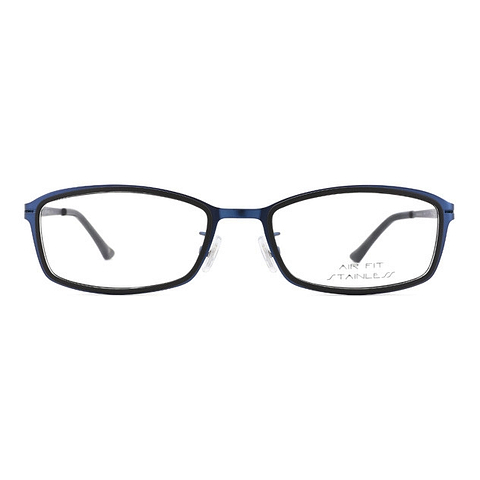 OWNDAYS | AIR Sky Blue Full Rim Rectangle left side