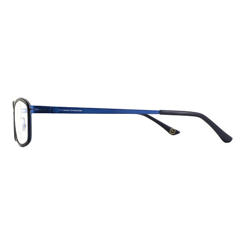 OWNDAYS | AIR Sky Blue Full Rim Rectangle left side