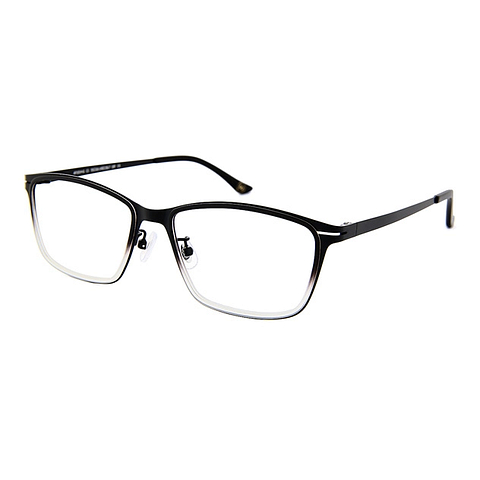 OWNDAYS | AIR Matte Black Full Rim Rectangle right side