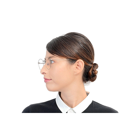 OWNDAYS | AIR Pink Full Rim Round left side